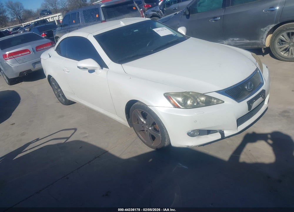 2010 LEXUS IS 350C VIN: JTHFE2C28A2504031