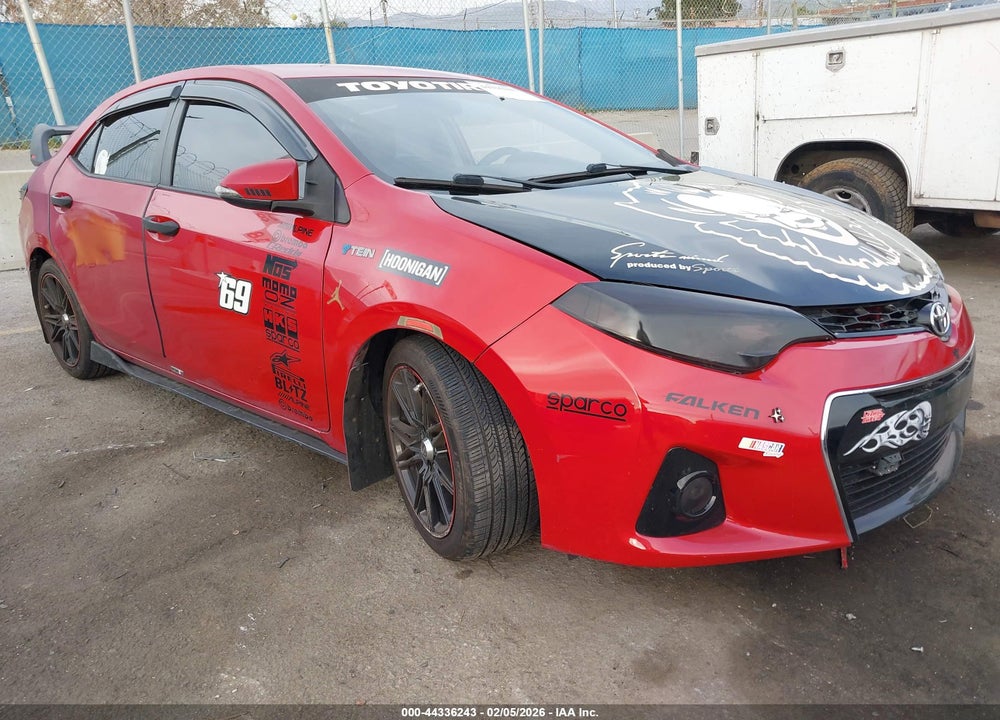 2014 TOYOTA COROLLA S PLUS VIN: 5YFBURHE2EP025657