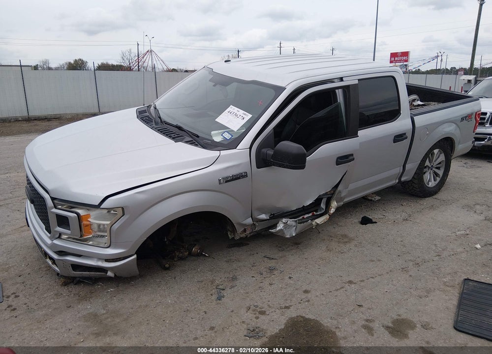 2018 FORD F-150 XL VIN: 1FTEW1E51JKF86986