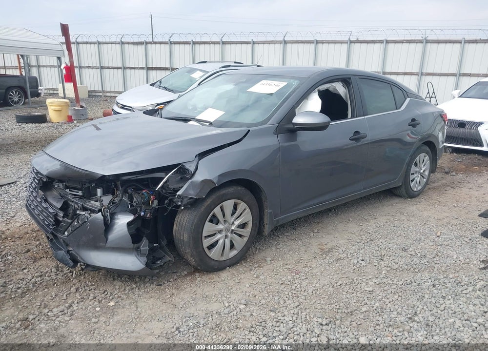 2025 NISSAN SENTRA S VIN: 3N1AB8BV6SY214167