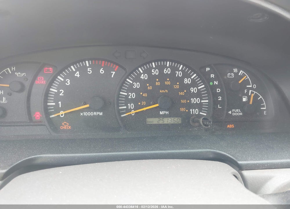 2003 TOYOTA TUNDRA SR5 V8 VIN: 5TBRT34163S384041