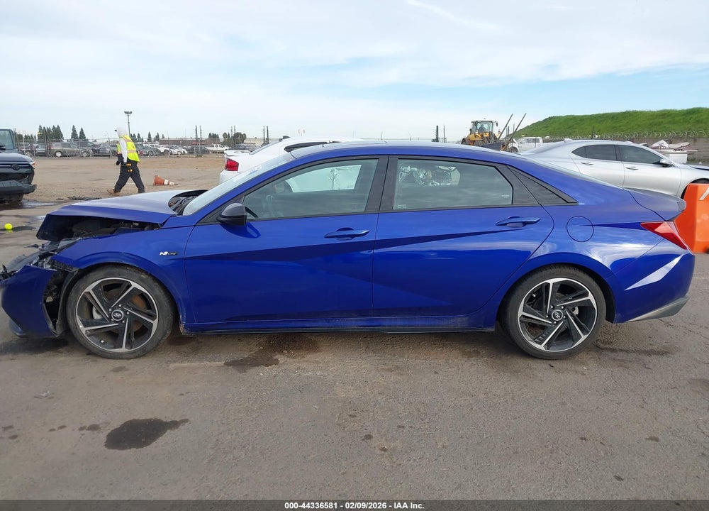 2023 HYUNDAI ELANTRA N LINE VIN: KMHLR4AF7PU462986