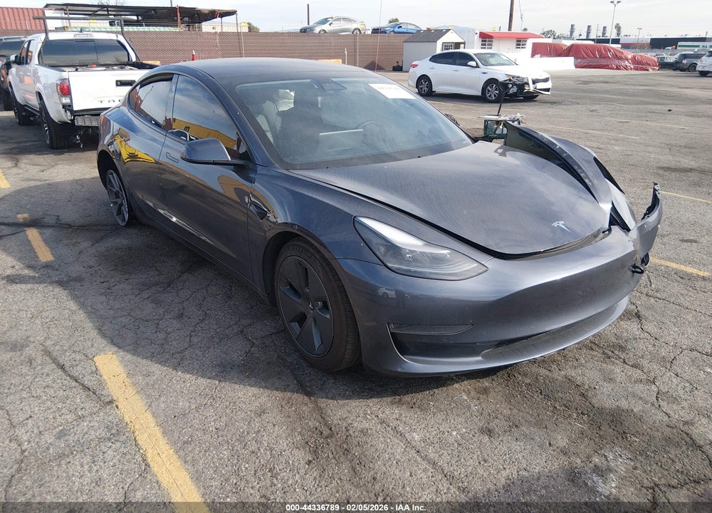 2021 TESLA MODEL 3 STANDARD RANGE PLUS REAR-WHEEL DRIVE VIN: 5YJ3E1EA4MF876003