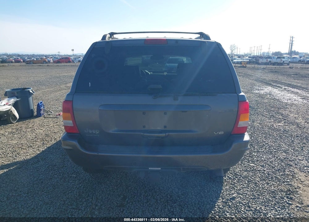 2000 JEEP GRAND CHEROKEE LIMITED VIN: 1J4GW58N9YC355344