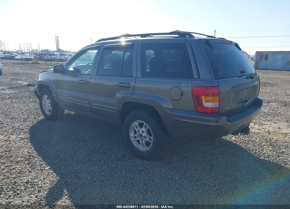 2000 JEEP GRAND CHEROKEE LIMITED VIN: 1J4GW58N9YC355344