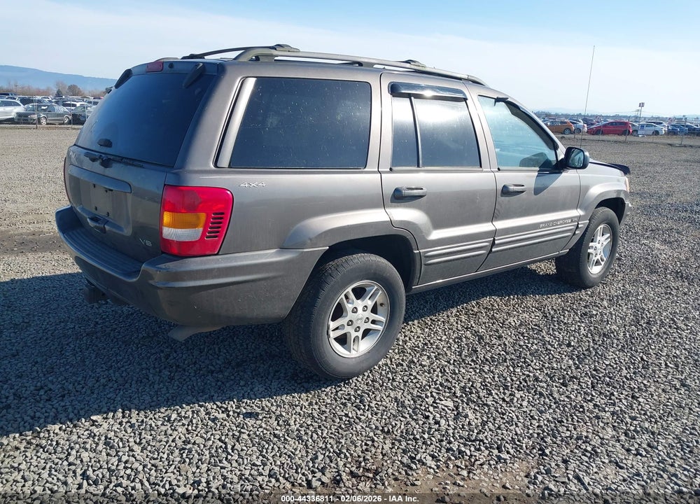 2000 JEEP GRAND CHEROKEE LIMITED VIN: 1J4GW58N9YC355344