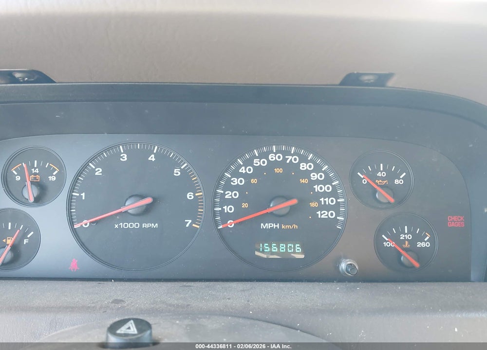 2000 JEEP GRAND CHEROKEE LIMITED VIN: 1J4GW58N9YC355344