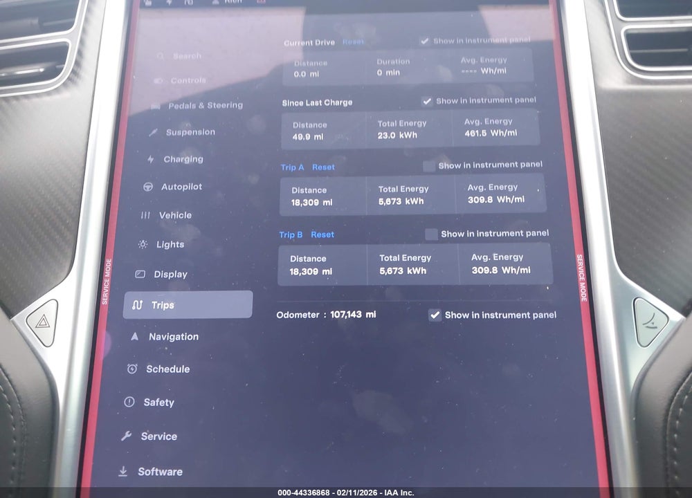 2016 TESLA MODEL S 90D/P100D/P85D/P90D VIN: 5YJSA1E45GF142296
