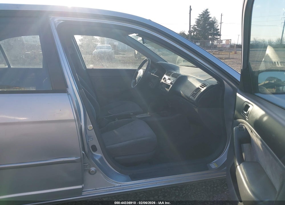 2001 HONDA CIVIC LX VIN: 1HGES16551L007987