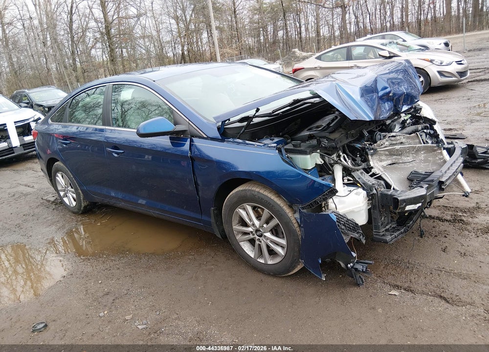 2017 HYUNDAI SONATA SE VIN: 5NPE24AF4HH480424