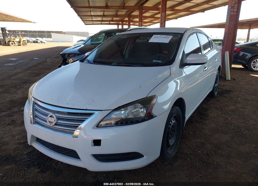 2014 NISSAN SENTRA SV VIN: 3N1AB7AP9EY292993