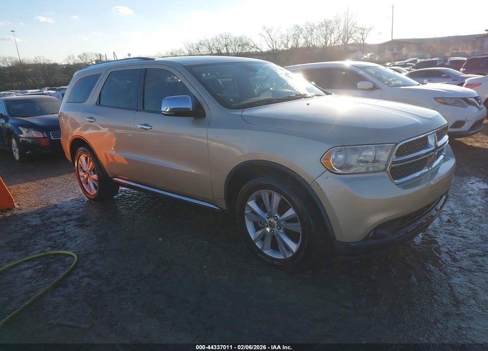 2011 DODGE DURANGO CREW VIN: 1D4SD4GT1BC648309