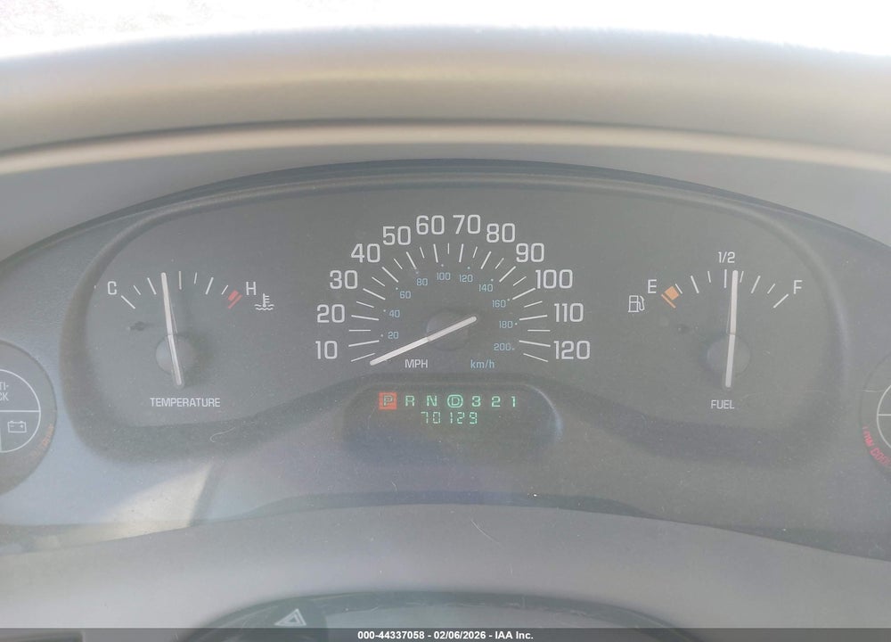 1999 BUICK CENTURY LIMITED VIN: 2G4WY52M1X1474002