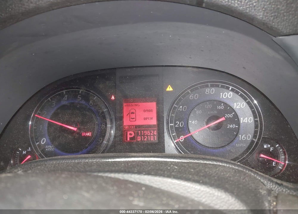 2008 INFINITI G35X VIN: JNKBV61F28M263092