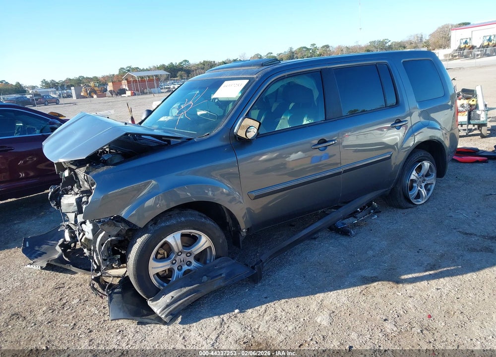 2013 HONDA PILOT EX-L VIN: 5FNYF3H63DB002120