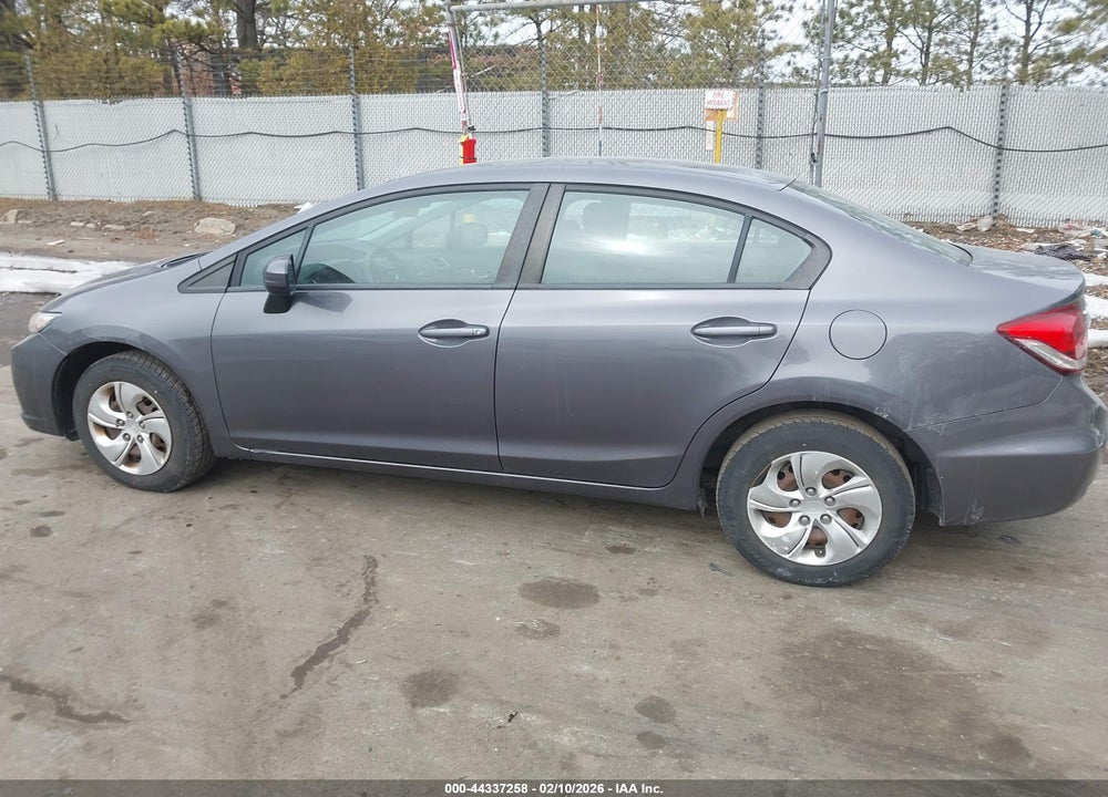 2015 HONDA CIVIC LX VIN: 19XFB2F57FE296976