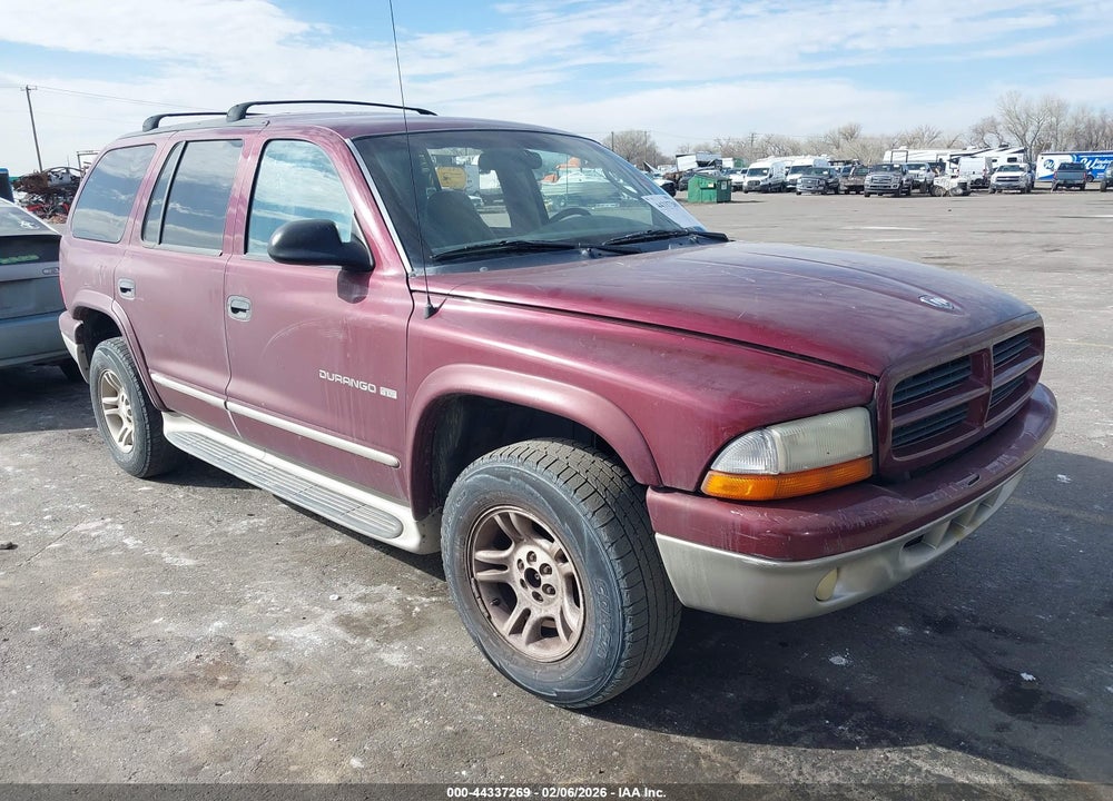 2001 DODGE DURANGO VIN: 1B4HS28N31F537594