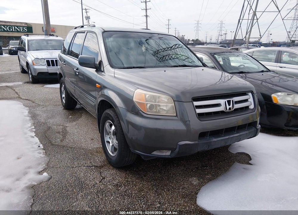 2007 HONDA PILOT EX-L VIN: 5FNYF28527B038287
