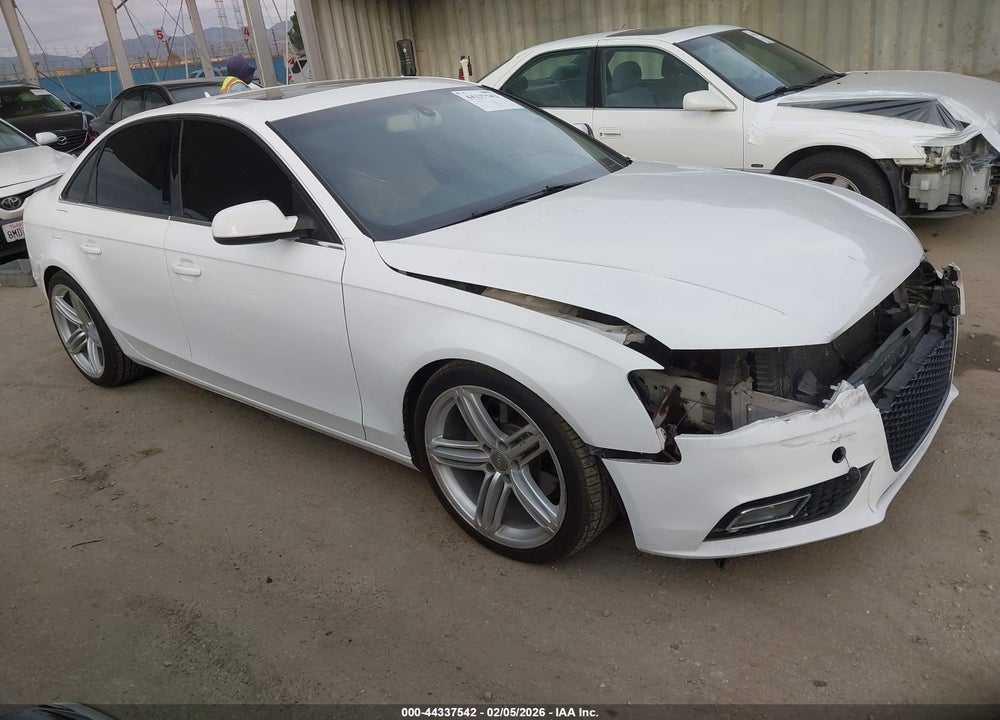 2013 AUDI A4 2.0T PREMIUM VIN: WAUEFAFL0DN026406