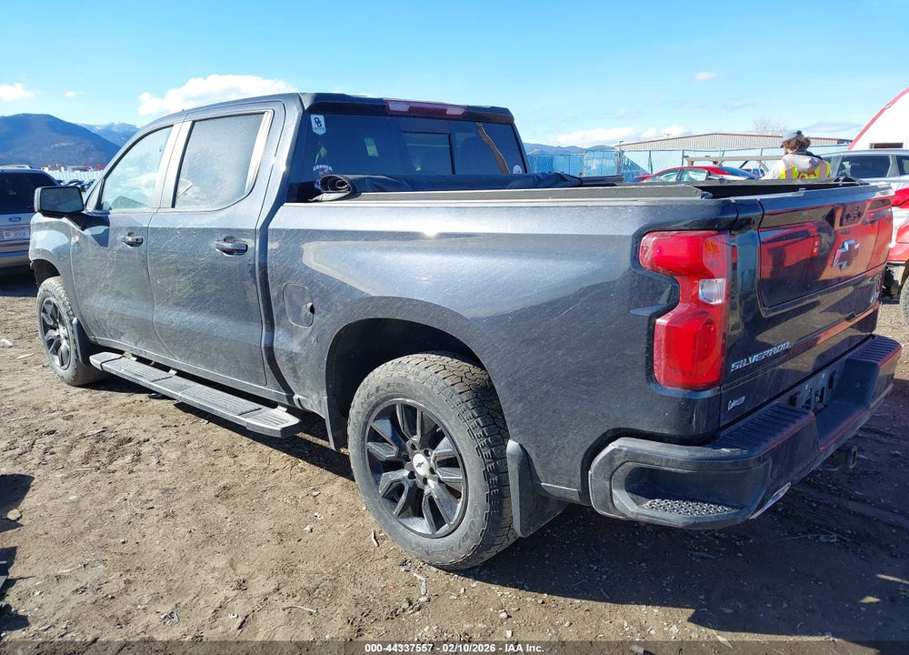 2022 CHEVROLET SILVERADO 1500 4WD  SHORT BED RST VIN: 1GCUDEET4NZ584654