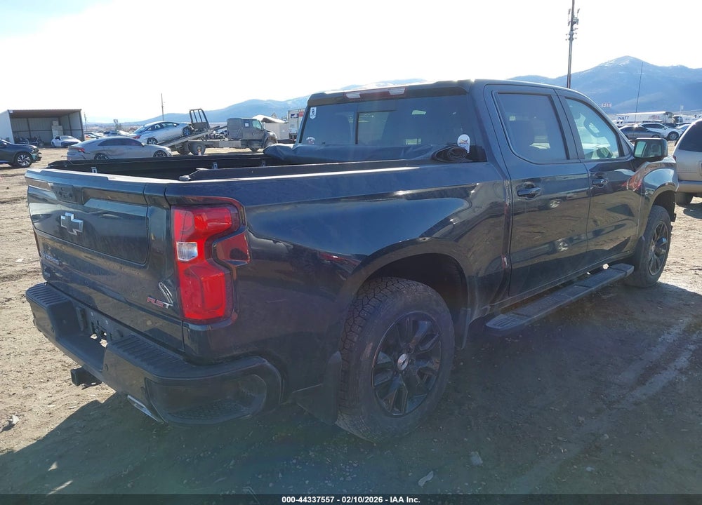 2022 CHEVROLET SILVERADO 1500 4WD  SHORT BED RST VIN: 1GCUDEET4NZ584654