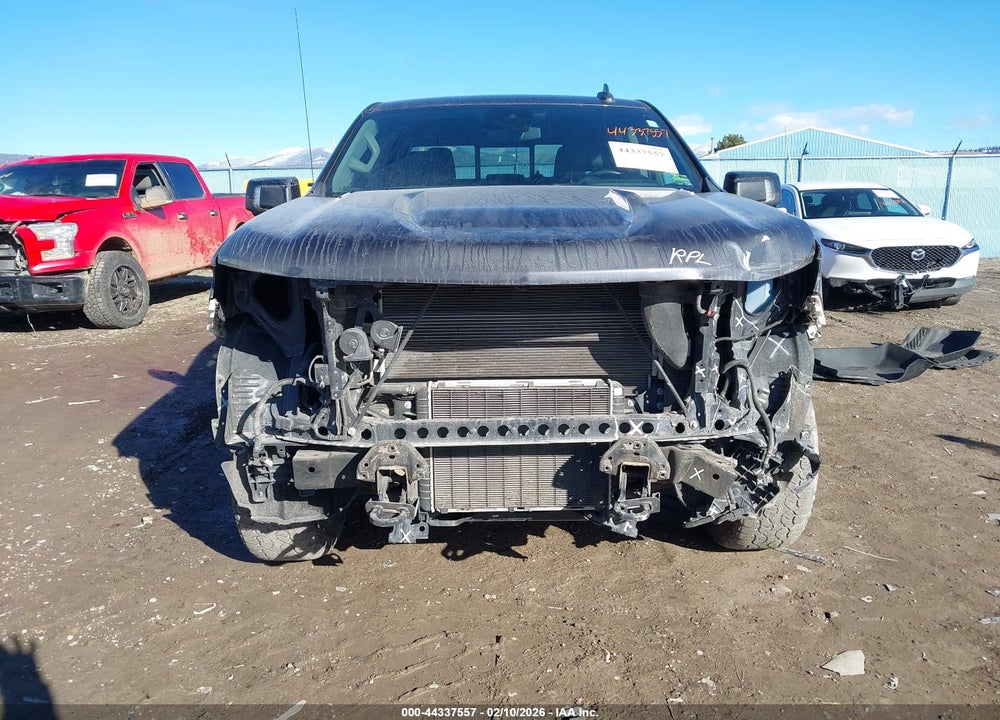 2022 CHEVROLET SILVERADO 1500 4WD  SHORT BED RST VIN: 1GCUDEET4NZ584654