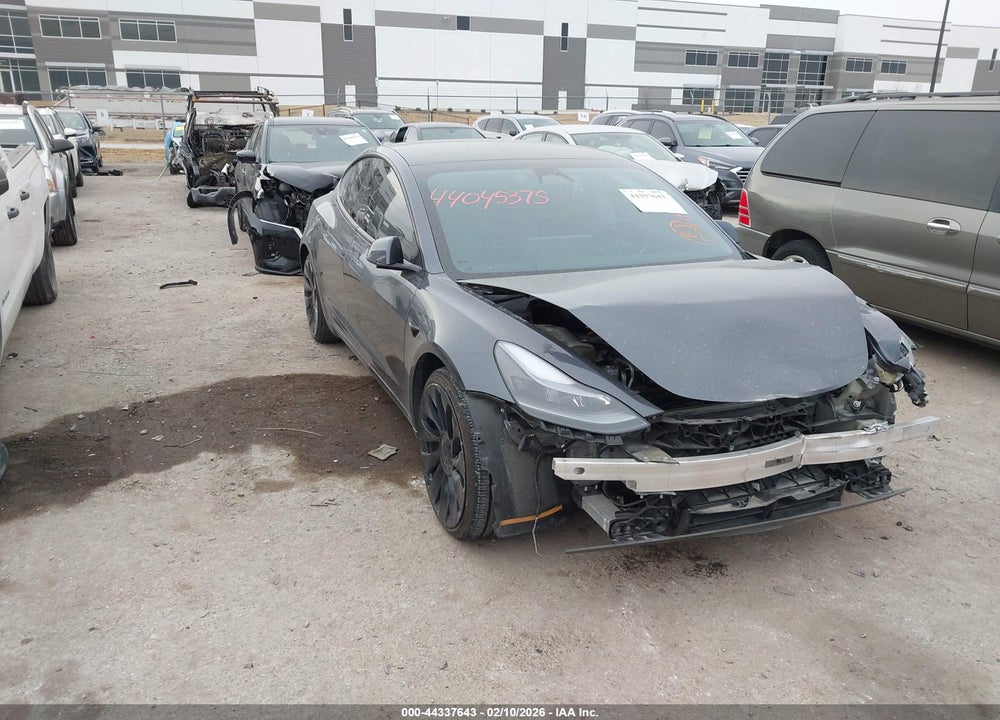 2023 TESLA MODEL 3 PERFORMANCE DUAL MOTOR ALL-WHEEL DRIVE VIN: 5YJ3E1EC6PF637395