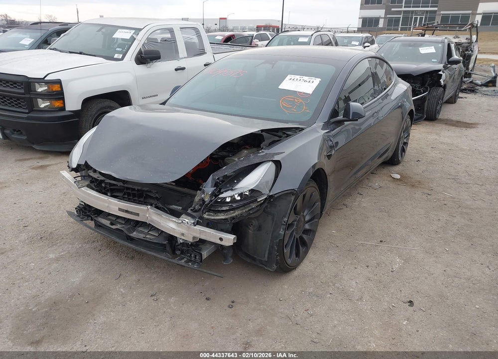 2023 TESLA MODEL 3 PERFORMANCE DUAL MOTOR ALL-WHEEL DRIVE VIN: 5YJ3E1EC6PF637395