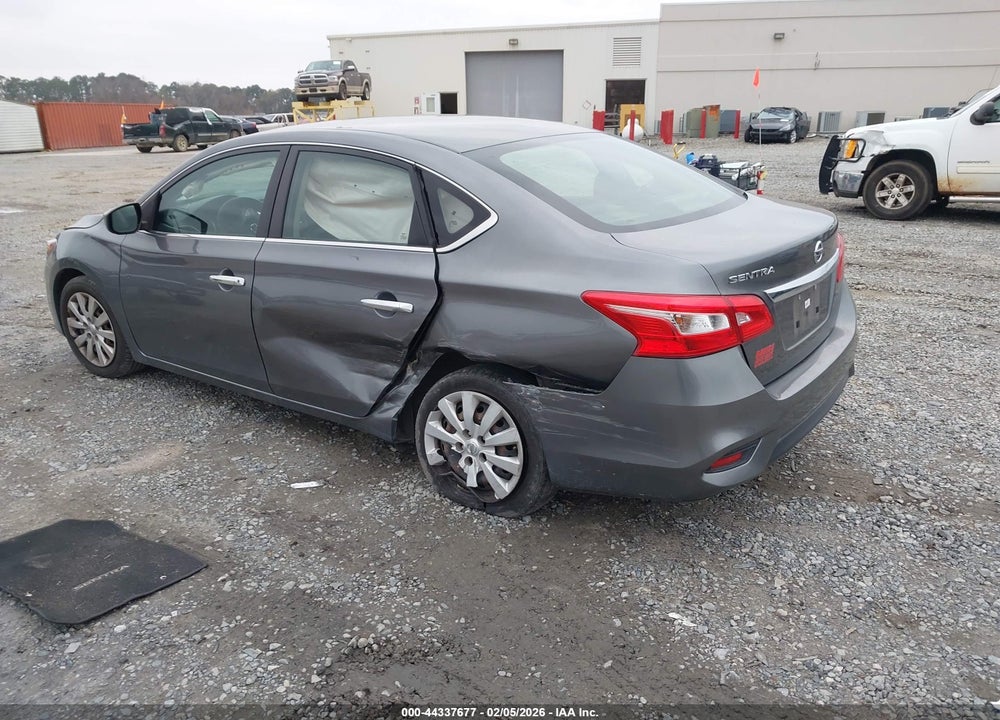 2018 NISSAN SENTRA S VIN: 3N1AB7AP2JY302760