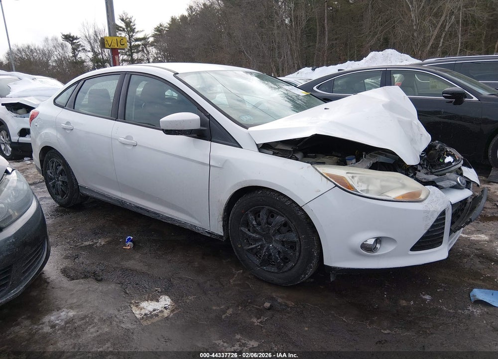 2012 FORD FOCUS SE VIN: 1FAHP3F27CL344152