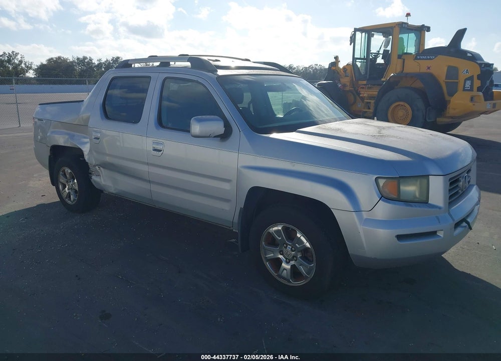 2008 HONDA RIDGELINE RTL VIN: 2HJYK16548H530156