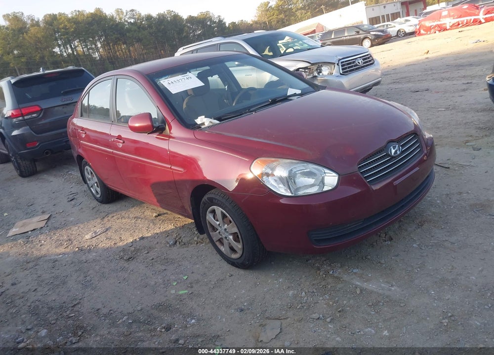 2010 HYUNDAI ACCENT GLS VIN: KMHCN4ACXAU505113