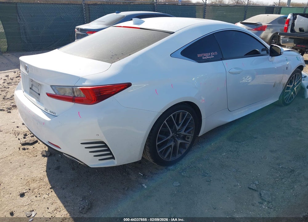 2016 LEXUS RC 350 VIN: JTHHE5BC0G5013240