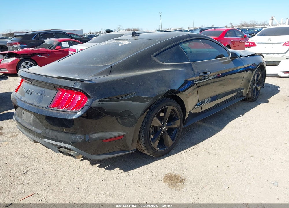 2021 FORD MUSTANG GT FASTBACK VIN: 1FA6P8CF6M5113633