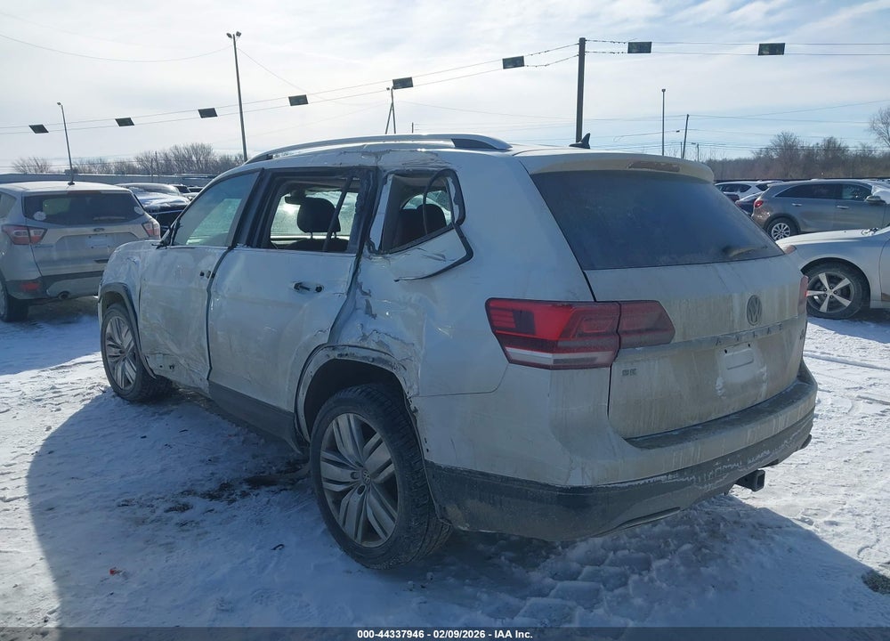 2019 VOLKSWAGEN ATLAS 3.6L V6 SE W/TECHNOLOGY VIN: 1V2UR2CA4KC505272