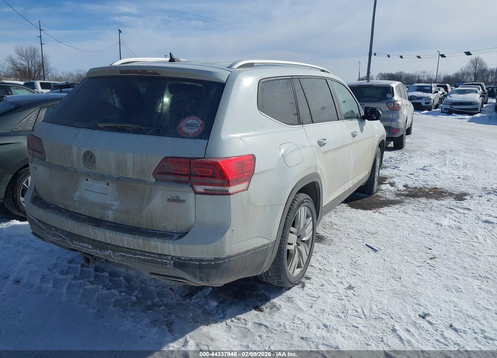 2019 VOLKSWAGEN ATLAS 3.6L V6 SE W/TECHNOLOGY VIN: 1V2UR2CA4KC505272