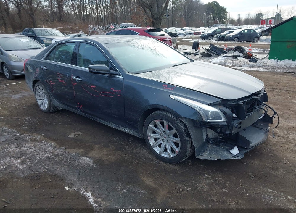 2014 CADILLAC CTS LUXURY VIN: 1G6AX5SXXE0196434