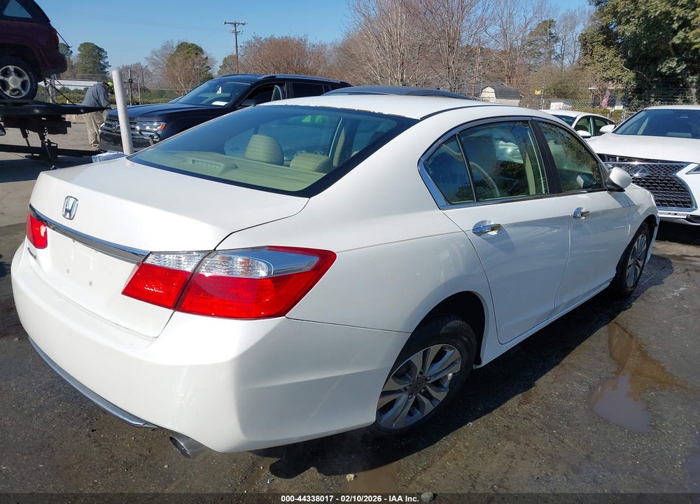 2014 HONDA ACCORD LX VIN: 1HGCR2F38EA300436