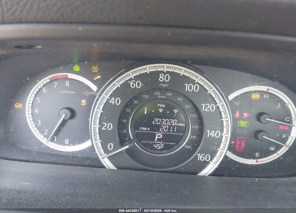2014 HONDA ACCORD LX VIN: 1HGCR2F38EA300436