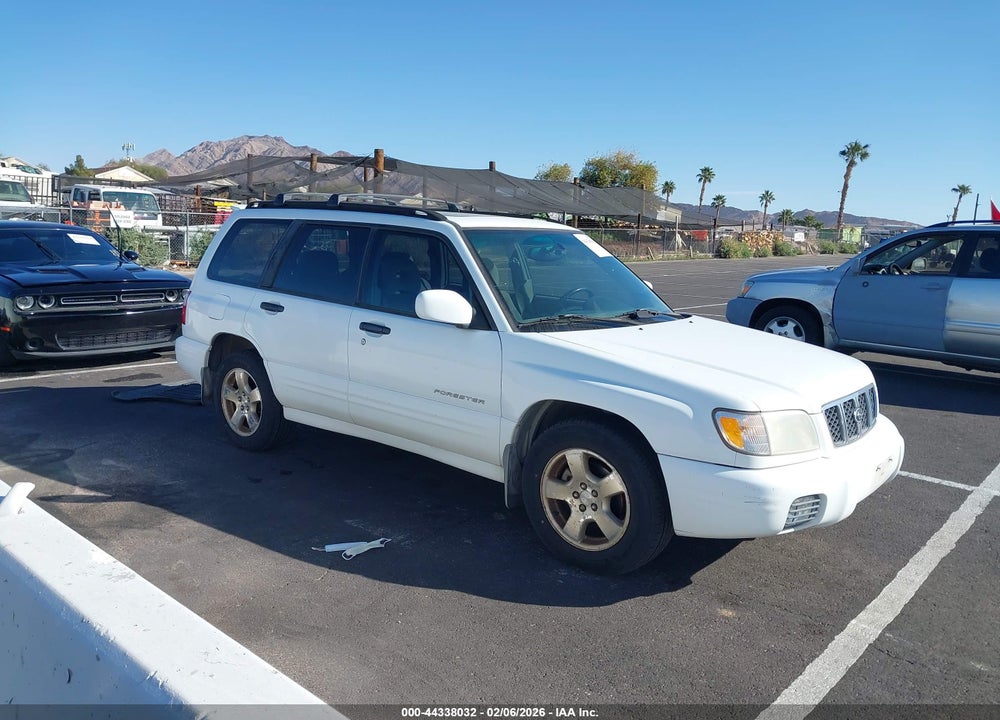 2001 SUBARU FORESTER S VIN: JF1SF65661H735467