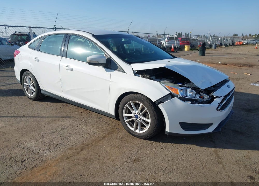 2016 FORD FOCUS SE VIN: 1FADP3F21GL268321
