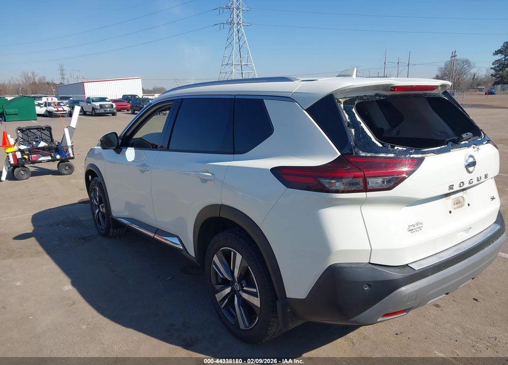 2021 NISSAN ROGUE SL FWD VIN: JN8AT3CA7MW000120