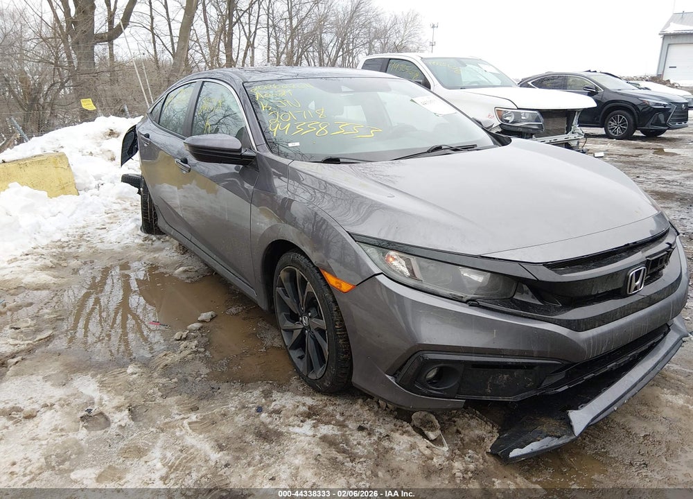 2019 HONDA CIVIC SPORT VIN: 19XFC2F83KE201718