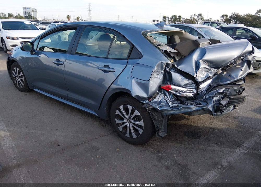 2022 TOYOTA COROLLA HYBRID LE VIN: JTDEAMDE7N3013768