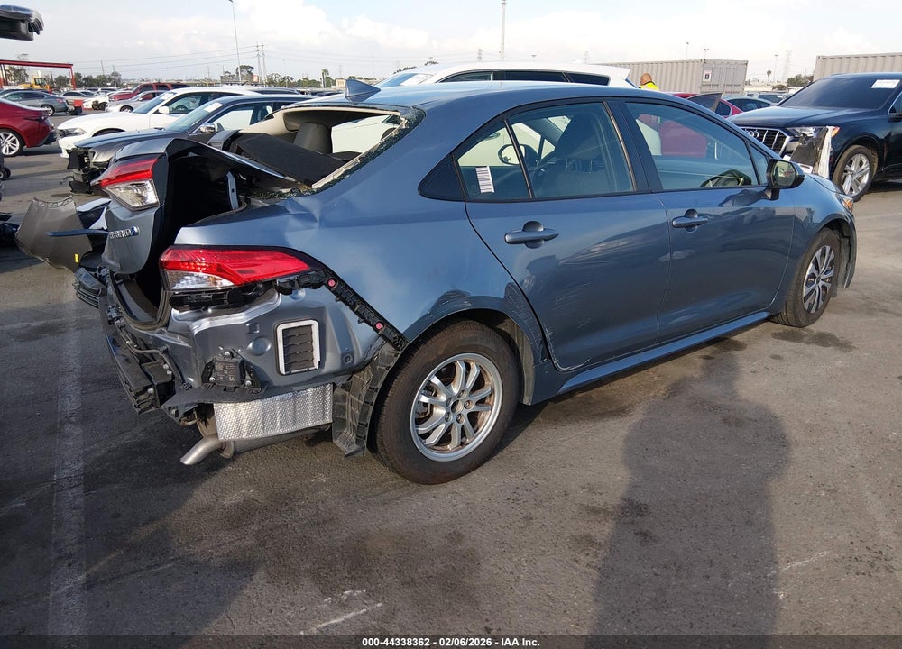 2022 TOYOTA COROLLA HYBRID LE VIN: JTDEAMDE7N3013768