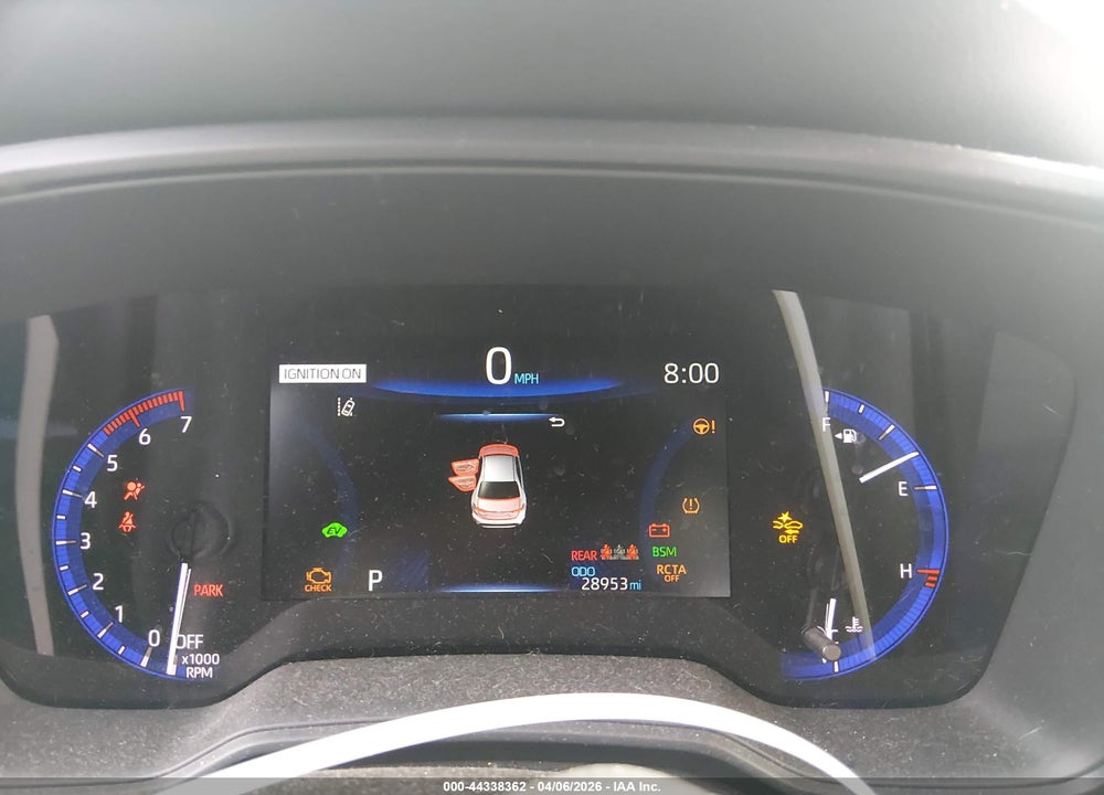2022 TOYOTA COROLLA HYBRID LE VIN: JTDEAMDE7N3013768
