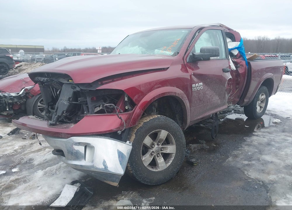 2016 RAM 1500 OUTDOORSMAN VIN: 1C6RR7LG5GS379856