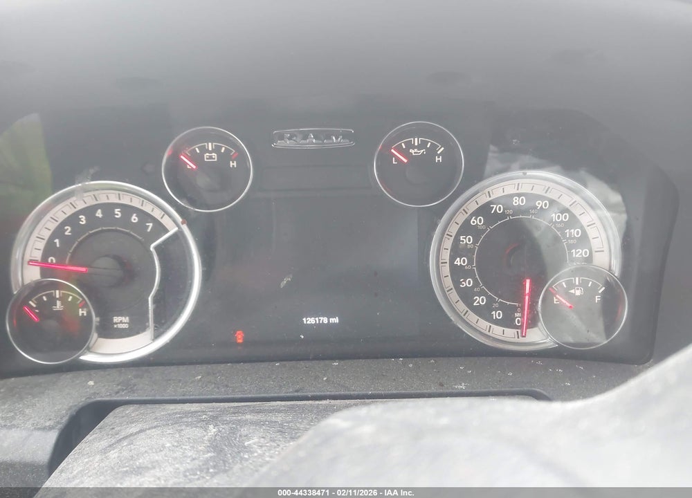 2016 RAM 1500 OUTDOORSMAN VIN: 1C6RR7LG5GS379856