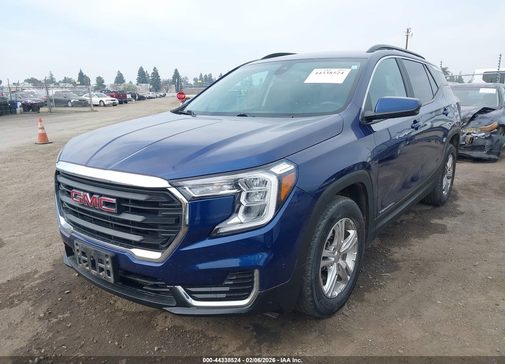 2022 GMC TERRAIN FWD SLE VIN: 3GKALMEV3NL146480