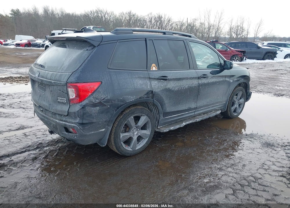 2021 HONDA PASSPORT AWD TOURING VIN: 5FNYF8H96MB010784